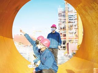 兵团重点建设项目五五工业园区2x350兆瓦热电联产项目复工
