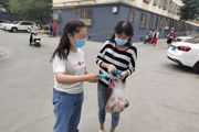 天北新区天香里社区开展燃气安全宣传活动