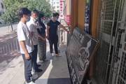 天北新区绿莹里社区开展安全生产月宣传活动