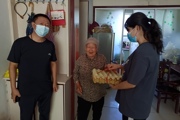 天北新区绿荷里社区党支部 民族团结情 慰问暖人心