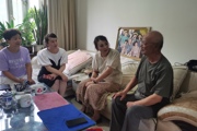 天北新区夏哈拉社区党总支开展走访慰问现役军人家属活动