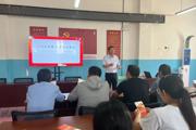 一三〇团胡杨苑社区：联合国民村镇银行开展反电信金融诈骗宣传活动