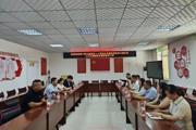 胡杨河市人大常委会党组成员邹圣冬带领六师五家渠市人大考察组到育才路社区人大代表联络站进行考察交流