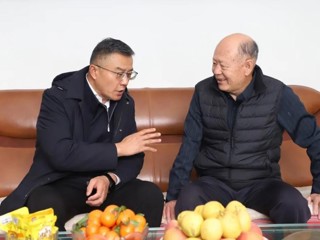 李华斌 宋学华开展春节前走访慰问