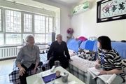 天北经开区绿莹里社区持续开展入户走访工作