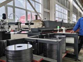 疆内首条锯片自动化智能生产线项目在七师胡杨河市投产