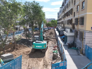 七师胡杨河市老旧小区加速改造 居民幸福“旧地升温”