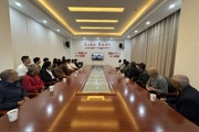 第七师胡杨河市退役军人事务局组织观看中国人民抗日战争暨世界反法西斯战争胜利80周年纪念大会