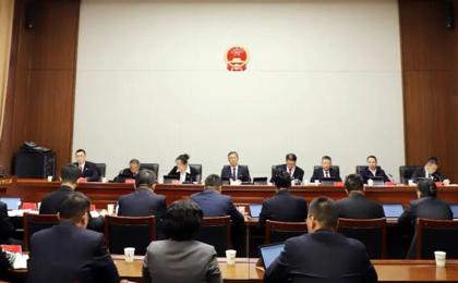胡杨河市第一届人大常委会第二十三次会议召开