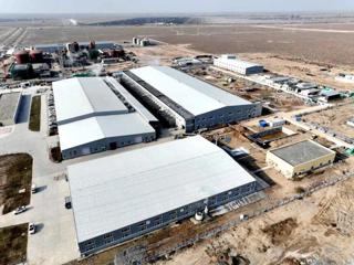 新疆智润电子供应链项目全力冲刺竣工目标