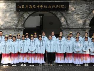 七师胡杨河市36名师生跨越3000多公里走进淮安完成六同打卡